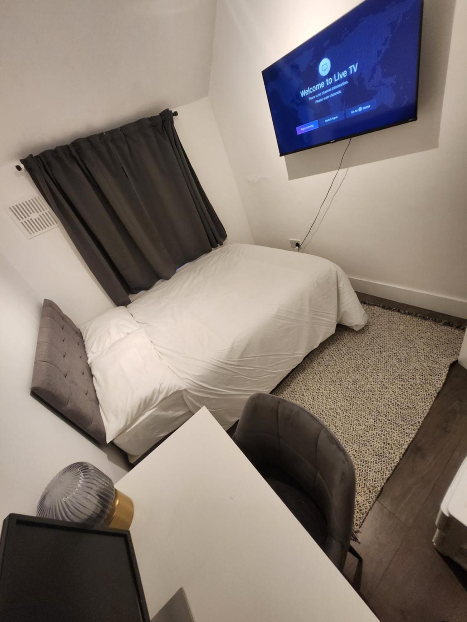 伦敦Flat With Work Station, Monitor, Smart Tv & Netflix公寓 外观 照片